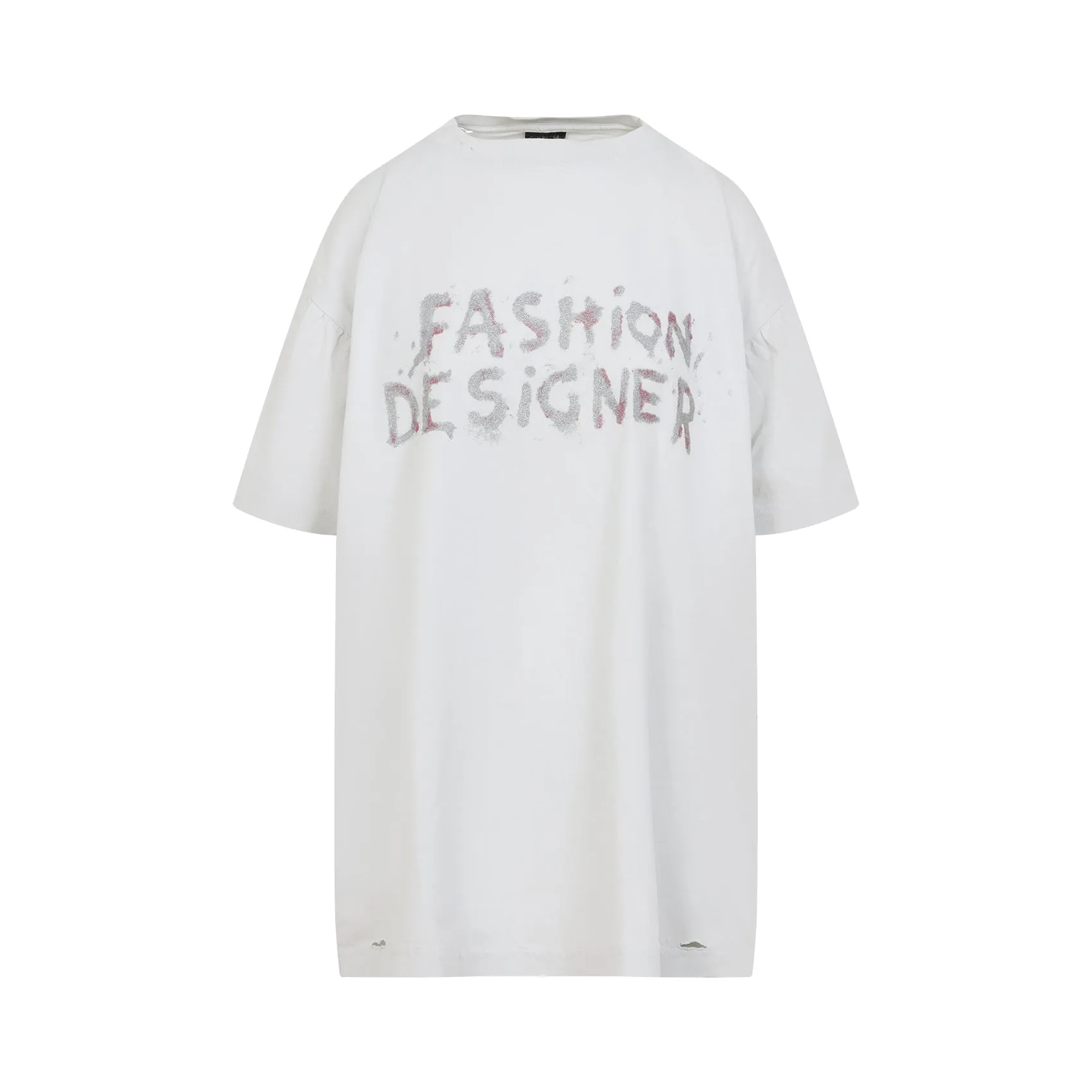 DISTRESSED COTTON SHIRT sold by Lord & Taylor