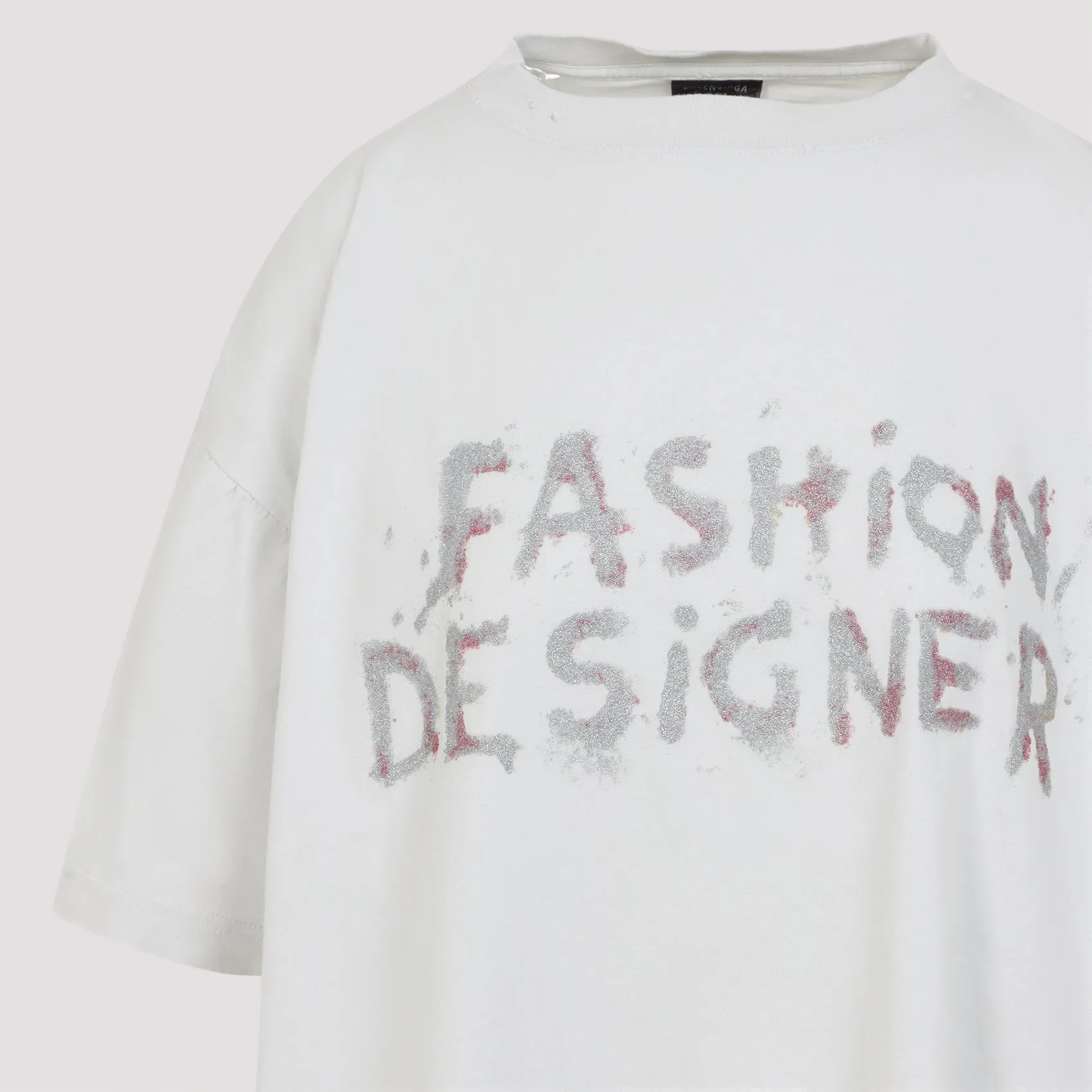 DISTRESSED COTTON SHIRT sold by Lord & Taylor product image thumbnail 4
