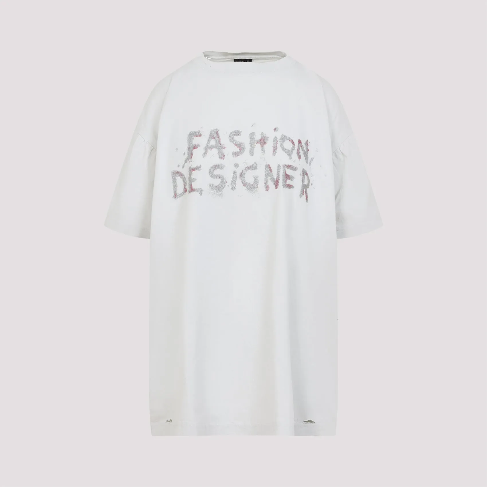 DISTRESSED COTTON SHIRT sold by Lord & Taylor product image thumbnail 2