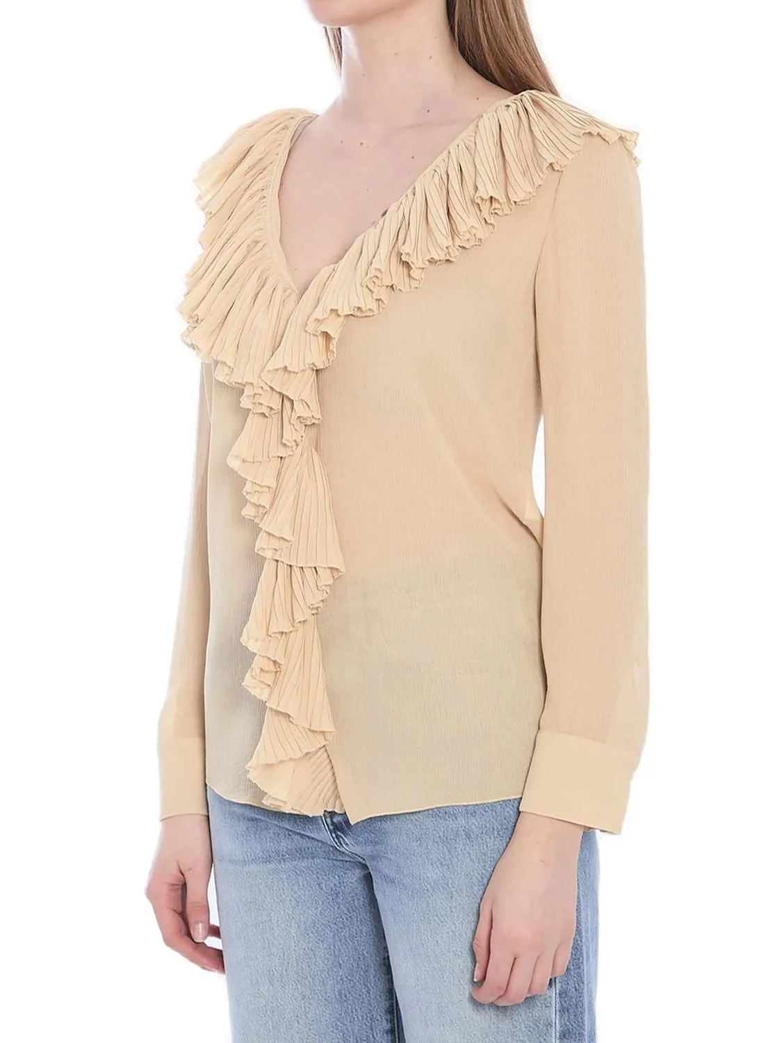 RUFFLED BLOUSE sold by Lord & Taylor product image thumbnail 3