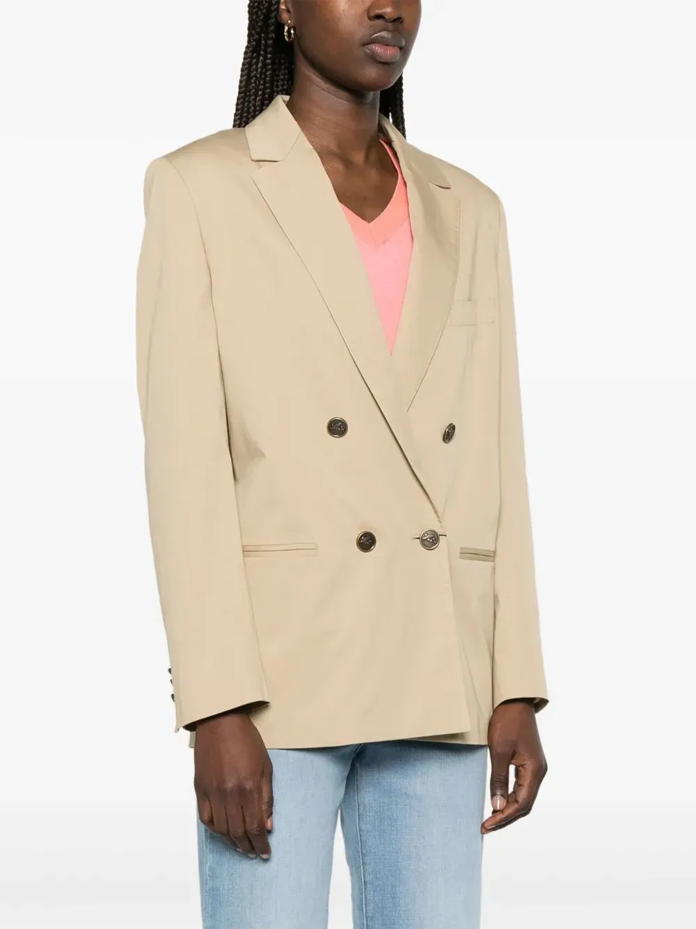 NOTCHED LAPELS BLAZER sold by Lord & Taylor product image thumbnail 3