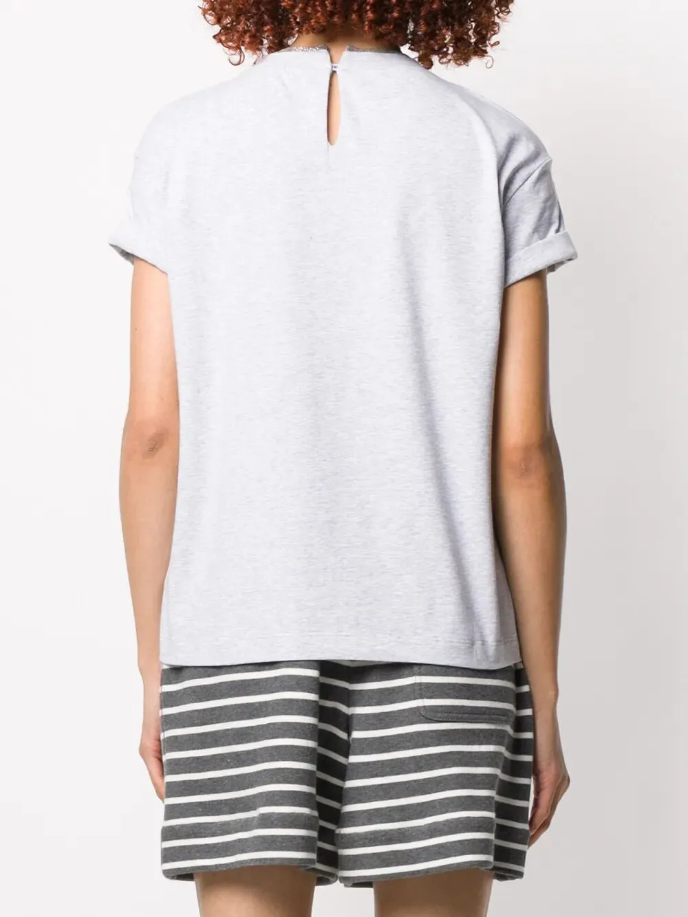 MONILI COLLAR ROUND NECK TEE SHIRT sold by Lord & Taylor product image thumbnail 3