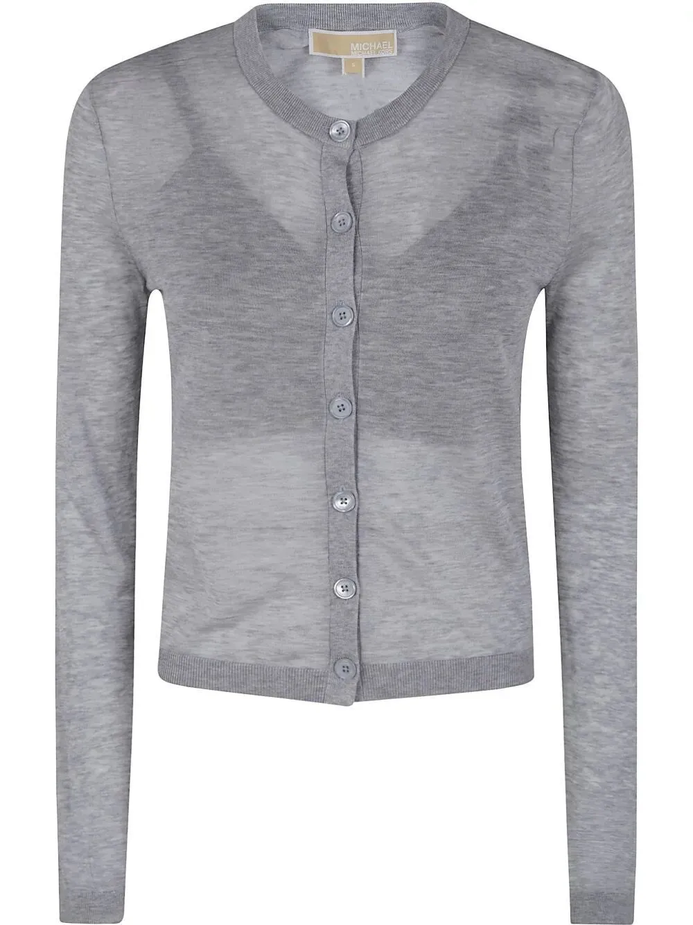 COTTON SILK CREW NECK CARDIGAN sold by Lord & Taylor product image thumbnail 4