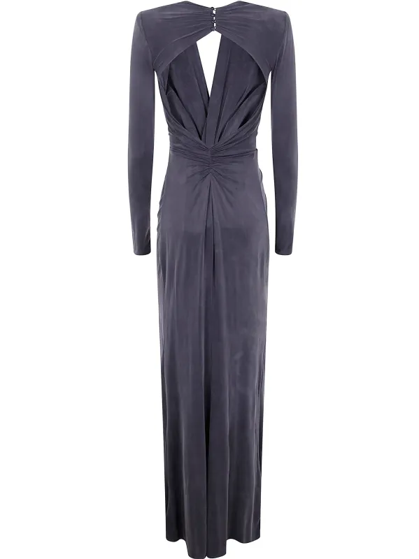 DRAPED KNOT DETAILING DRESS sold by Lord & Taylor
