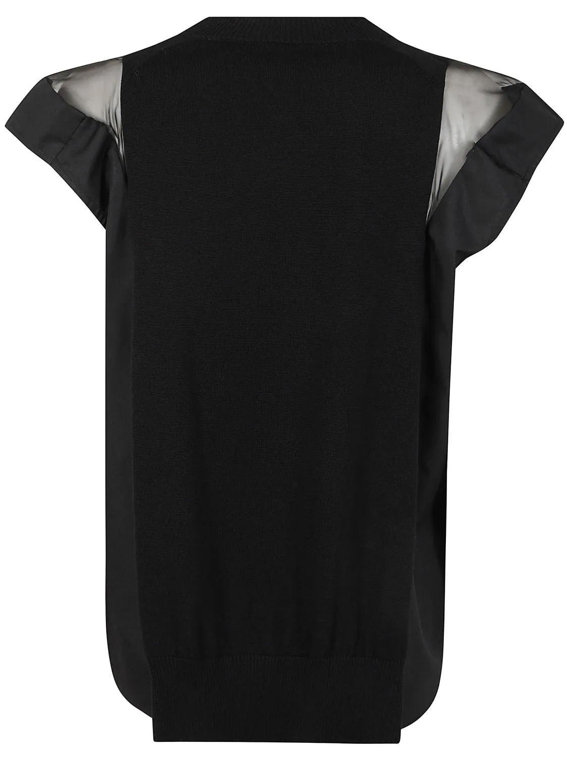 POPELINE X KNIT PULLOVER sold by Lord & Taylor product image thumbnail 2