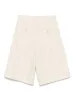 RELAXED PLEATED COTTON LINEN SKIRT sold by Lord & Taylor