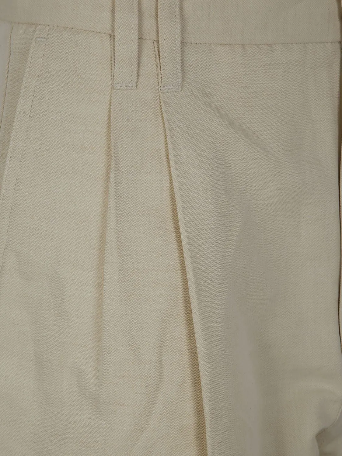 RELAXED PLEATED COTTON LINEN SKIRT sold by Lord & Taylor product image thumbnail 3