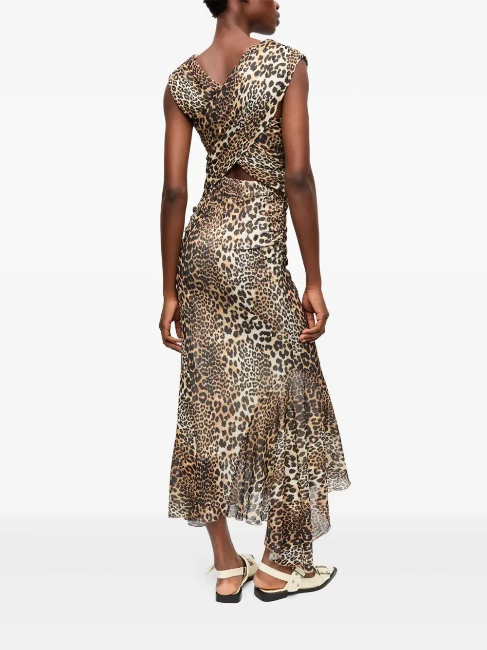 PRINTED LONG DRESS sold by Lord & Taylor product image thumbnail 3