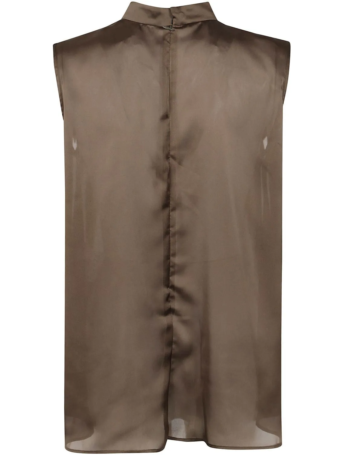 SATIN X CHIFFON PULLOVER sold by Lord & Taylor product image thumbnail 5