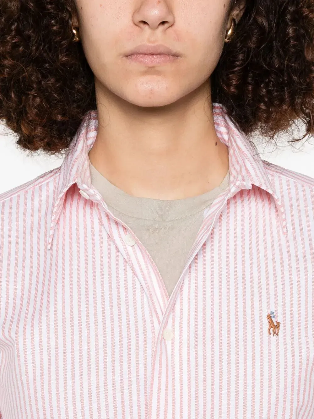 LS BRKN ST LONG SLEEVE BUTTON FRONT SHIRT sold by Lord & Taylor product image thumbnail 3