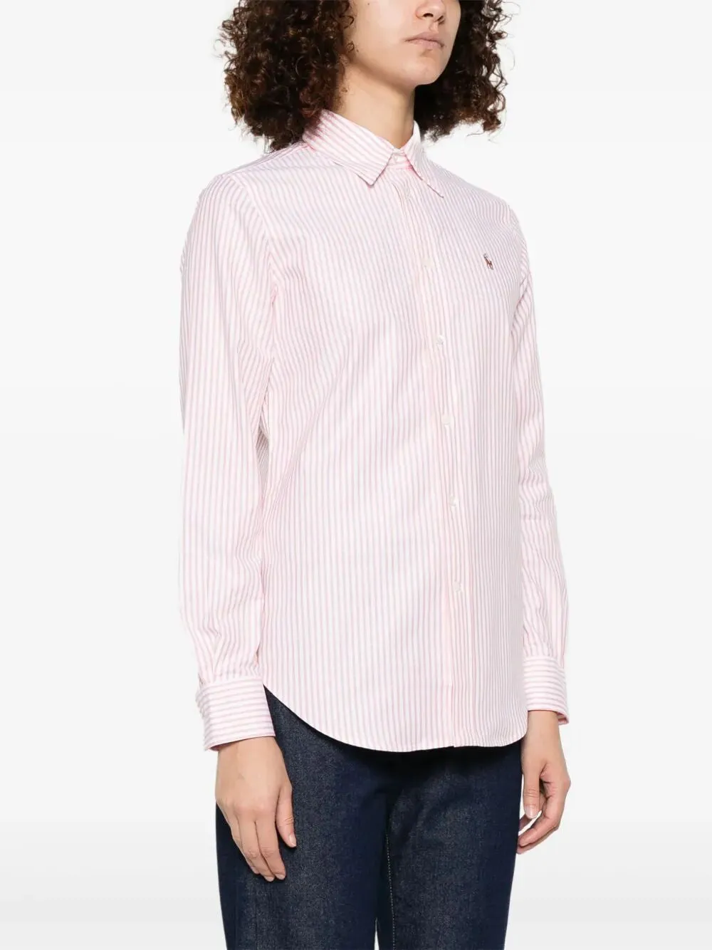 LS BRKN ST LONG SLEEVE BUTTON FRONT SHIRT sold by Lord & Taylor product image thumbnail 2