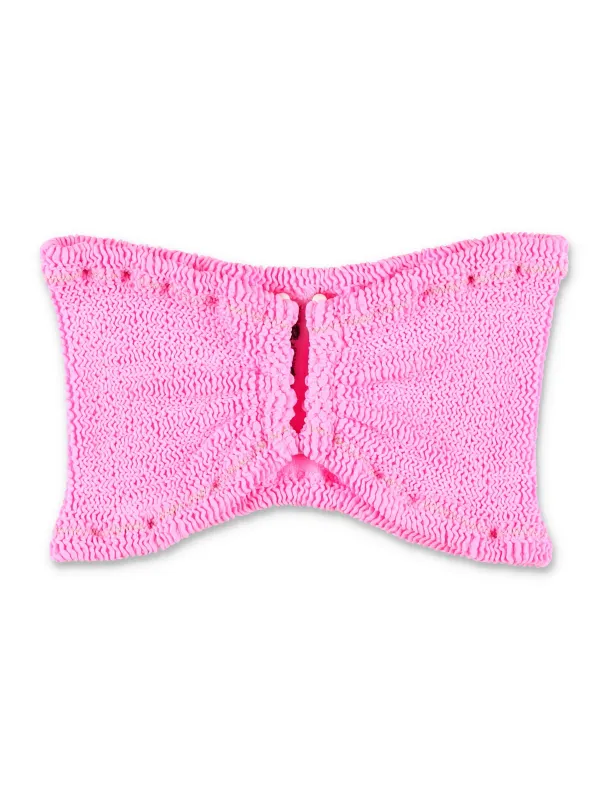 AUSILIA SCRUNCH BIKINI TOP sold by Lord & Taylor