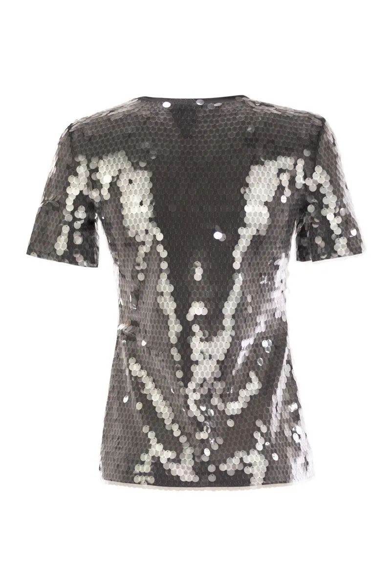KIBBUTZ - T-SHIRT WITH SEQUINS sold by Lord & Taylor product image thumbnail 2