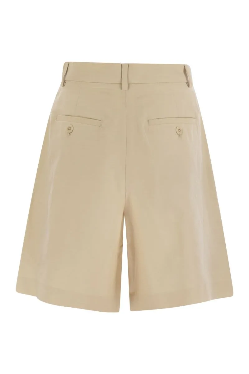 ECUBA - COTTON AND LINEN BERMUDA SHORTS sold by Lord & Taylor product image thumbnail 2