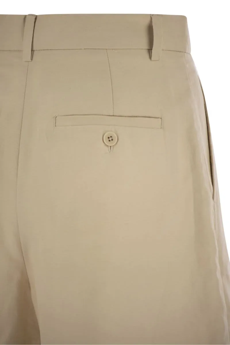 ECUBA - COTTON AND LINEN BERMUDA SHORTS sold by Lord & Taylor product image thumbnail 4