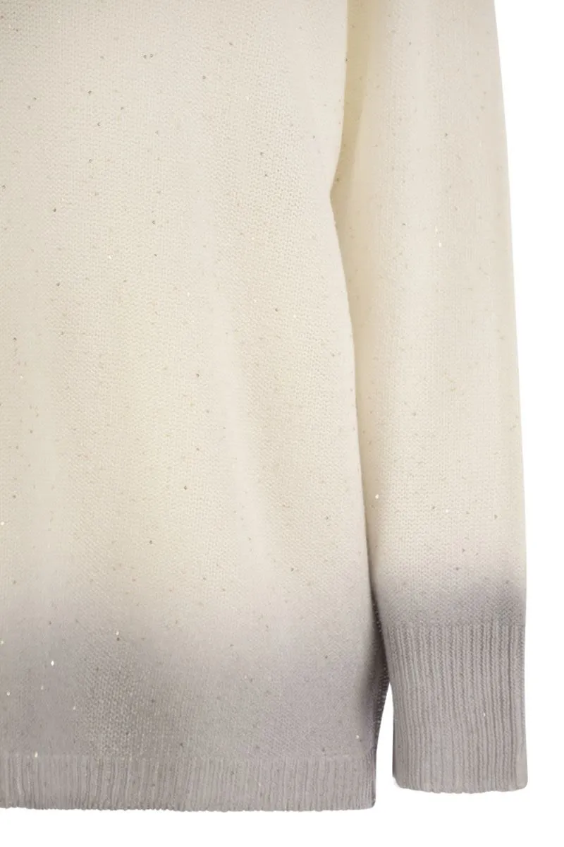 COTTON AND LINEN JERSEY WITH SEQUINS sold by Lord & Taylor product image thumbnail 4