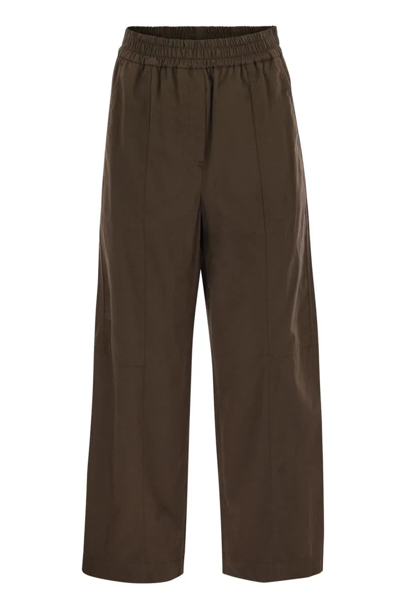 MILVA - LOOSE COTTON TROUSERS sold by Lord & Taylor