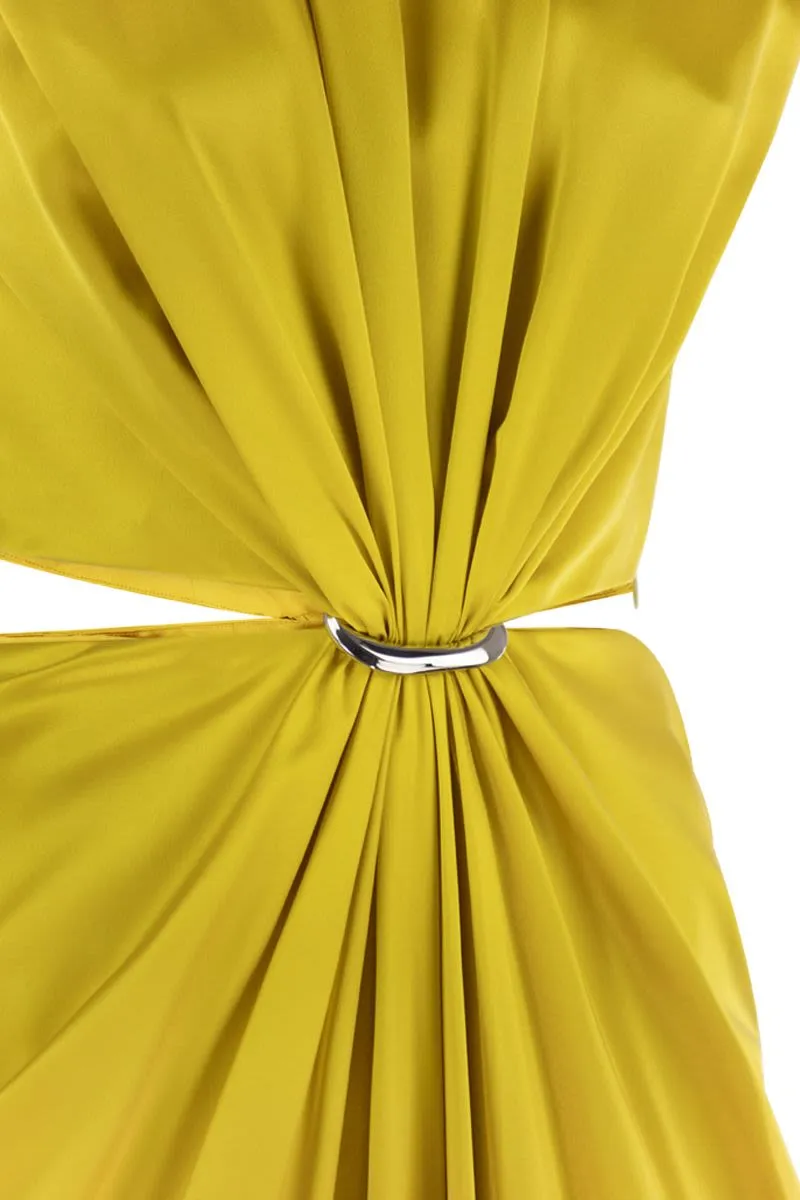 PANARO - SILK SATIN HOURGLASS DRESS sold by Lord & Taylor product image thumbnail 4