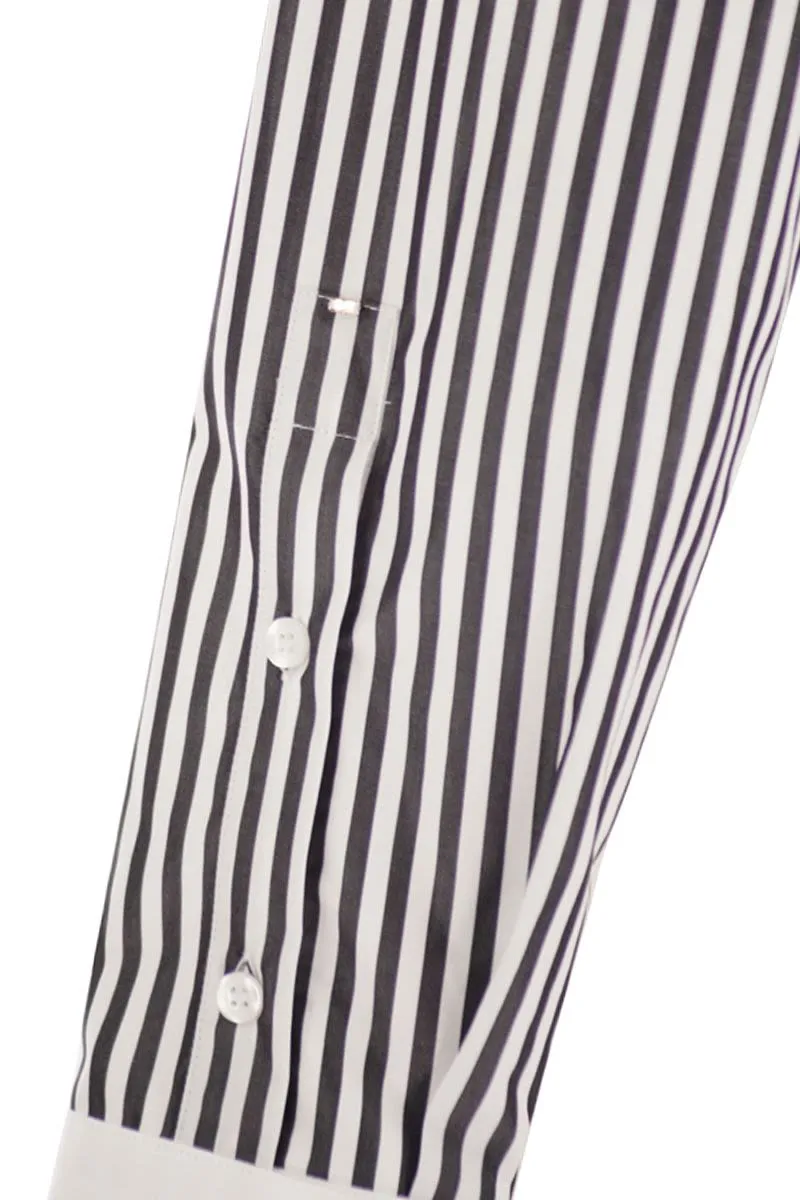 ABANO - STRIPED POPLIN CROP SHIRT sold by Lord & Taylor product image thumbnail 4