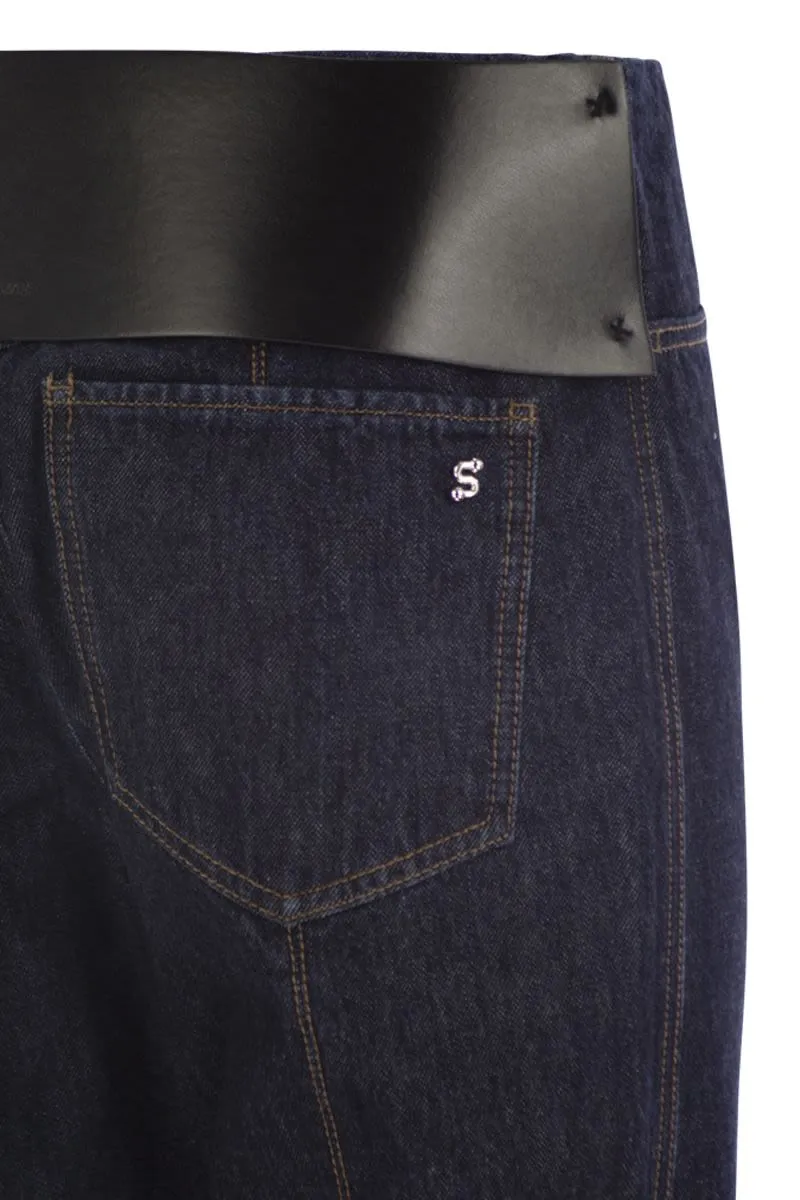 ALIGI1234 - 5-POCKET DARK DENIM PANTS sold by Lord & Taylor product image thumbnail 4