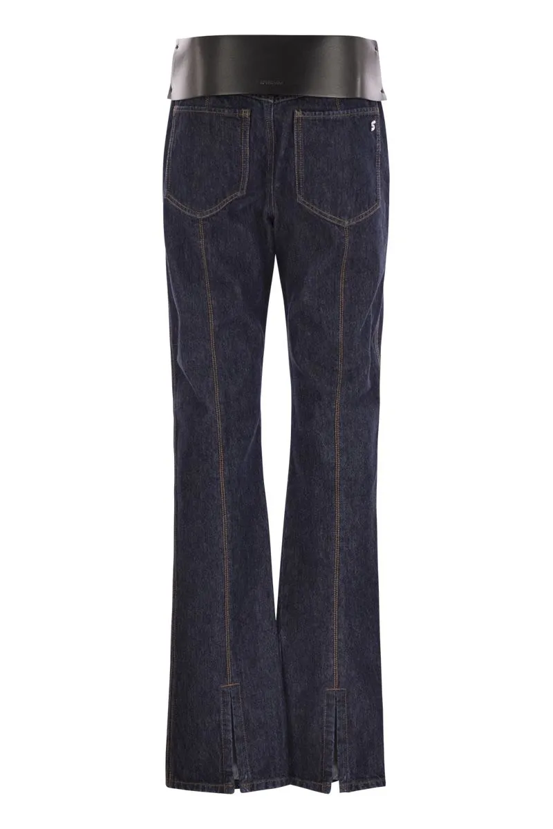 ALIGI1234 - 5-POCKET DARK DENIM PANTS sold by Lord & Taylor product image thumbnail 2