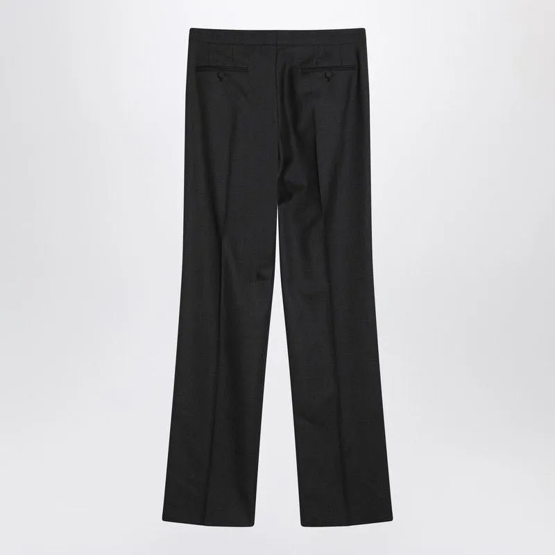 CHARCOAL GREY WOOL TROUSERS sold by Lord & Taylor product image thumbnail 2