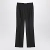 CHARCOAL GREY WOOL TROUSERS sold by Lord & Taylor