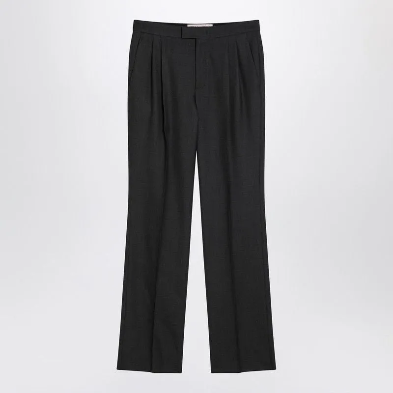 CHARCOAL GREY WOOL TROUSERS sold by Lord & Taylor