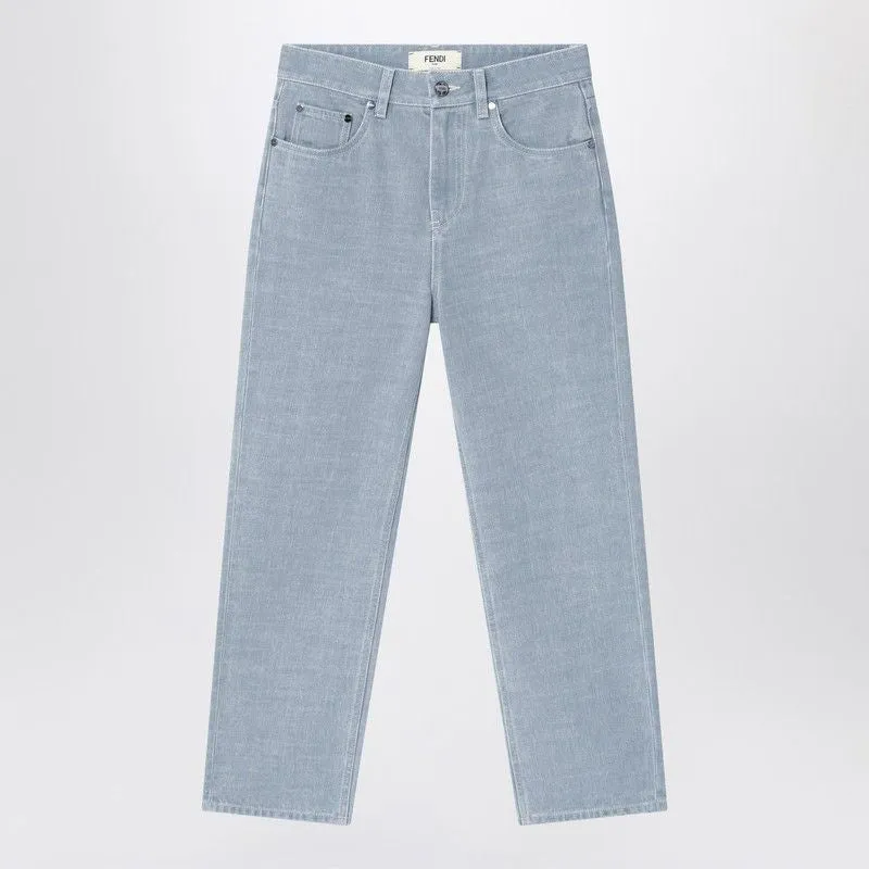 LIGHT BLUE STRAIGHT JEANS sold by Lord & Taylor