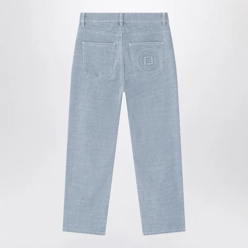 LIGHT BLUE STRAIGHT JEANS sold by Lord & Taylor product image thumbnail 2