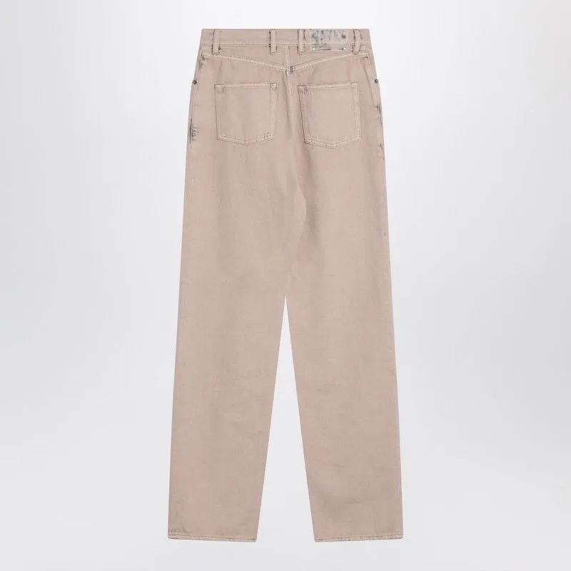 DYED-EFFECT PINK DENIM JEANS sold by Lord & Taylor product image thumbnail 2