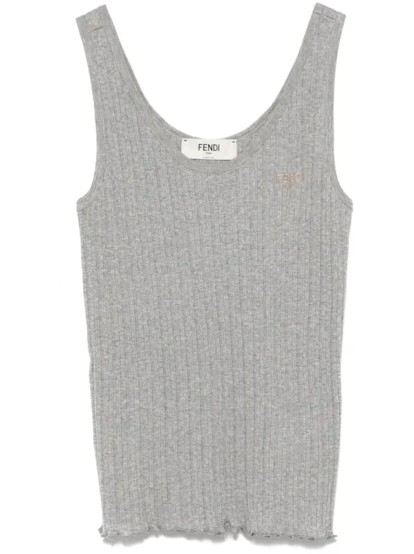 GREY JERSEY TANK TOP sold by Lord & Taylor