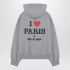 GREY ZIP-UP SWEATSHIRT I LOVE PARIS sold by Lord & Taylor
