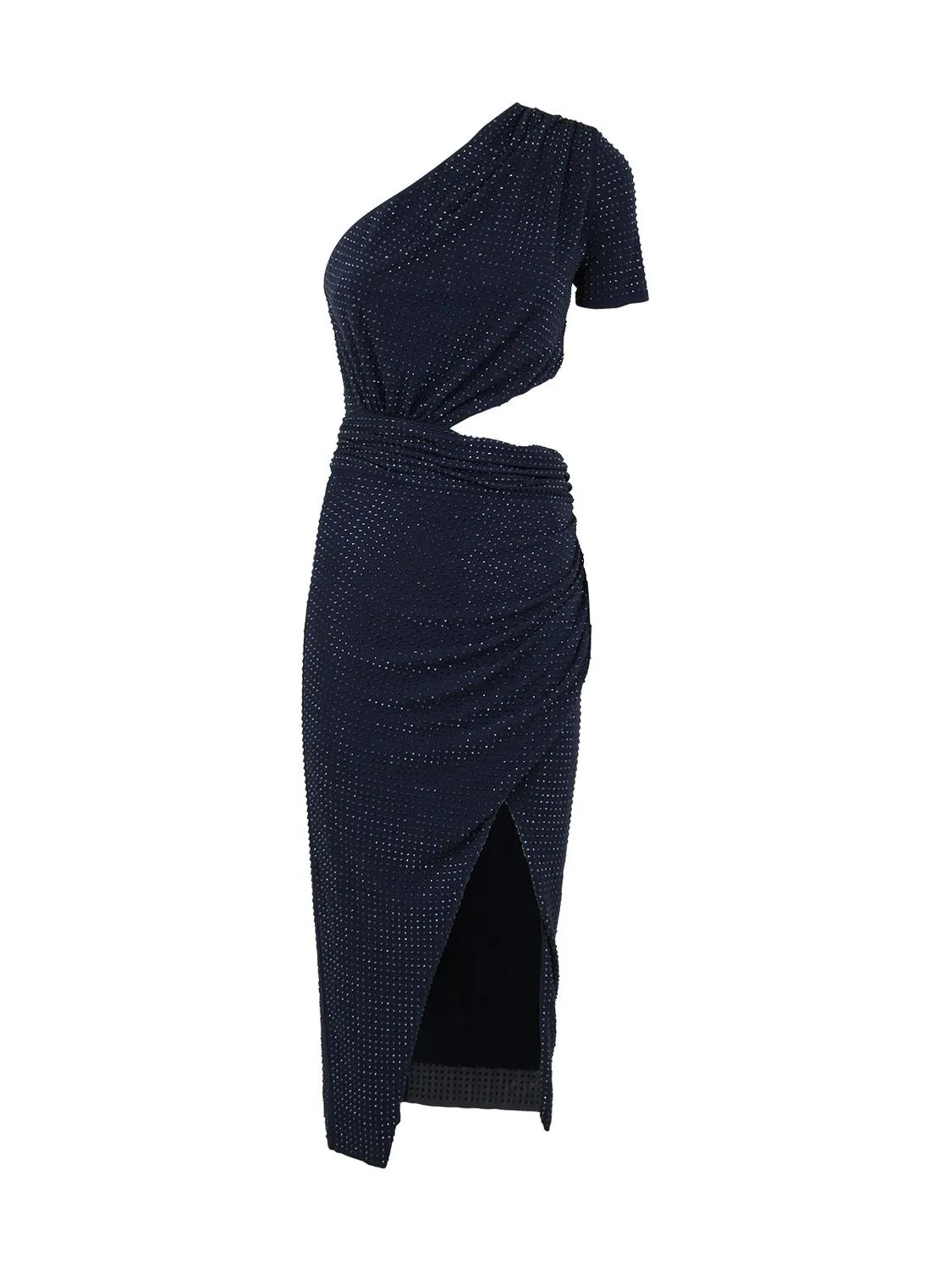 NAVY HOT FIX MIDI DRESS sold by Lord & Taylor