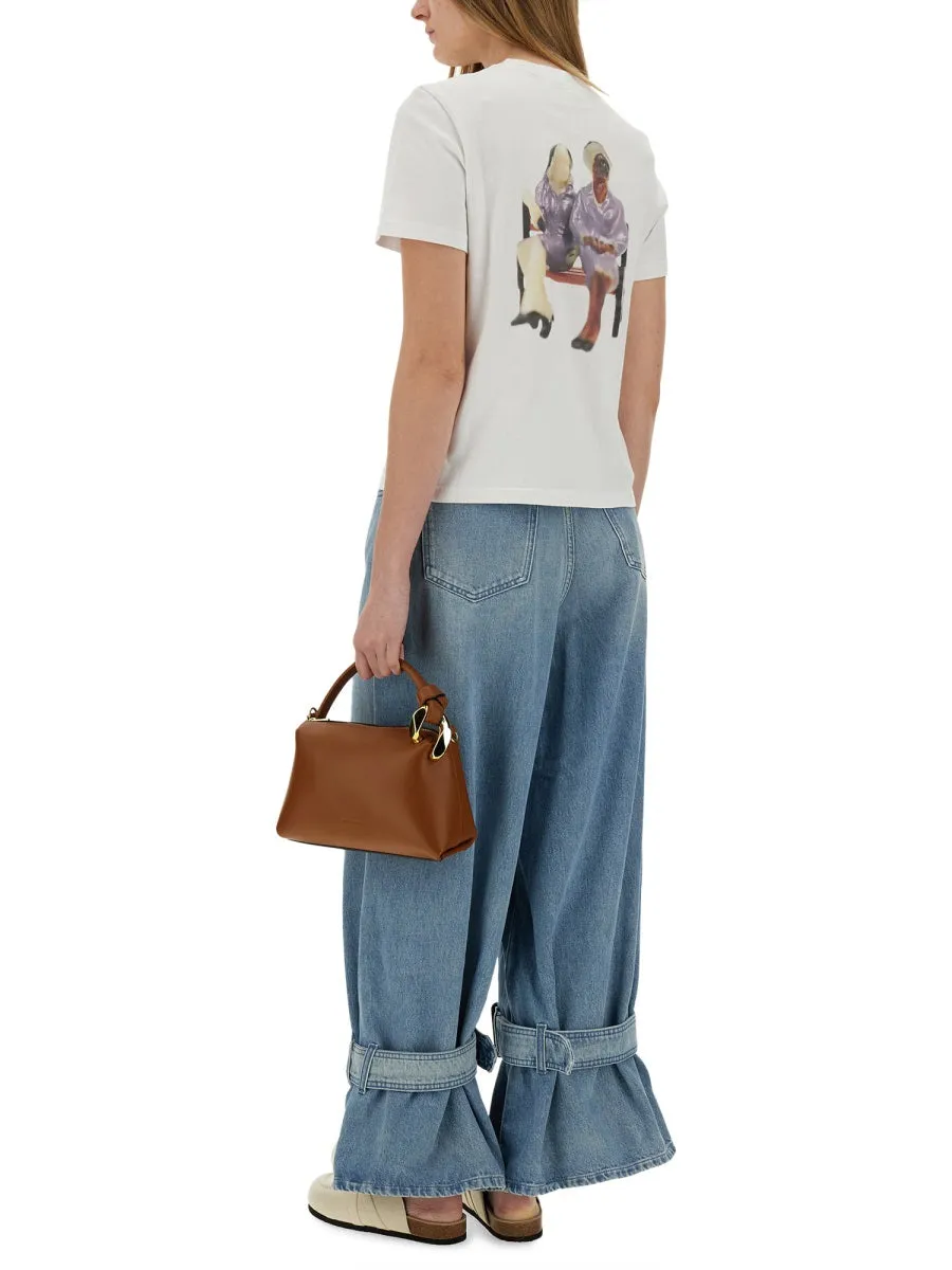 T-SHIRT WITH LOGO AND PRINT sold by Lord & Taylor product image thumbnail 2