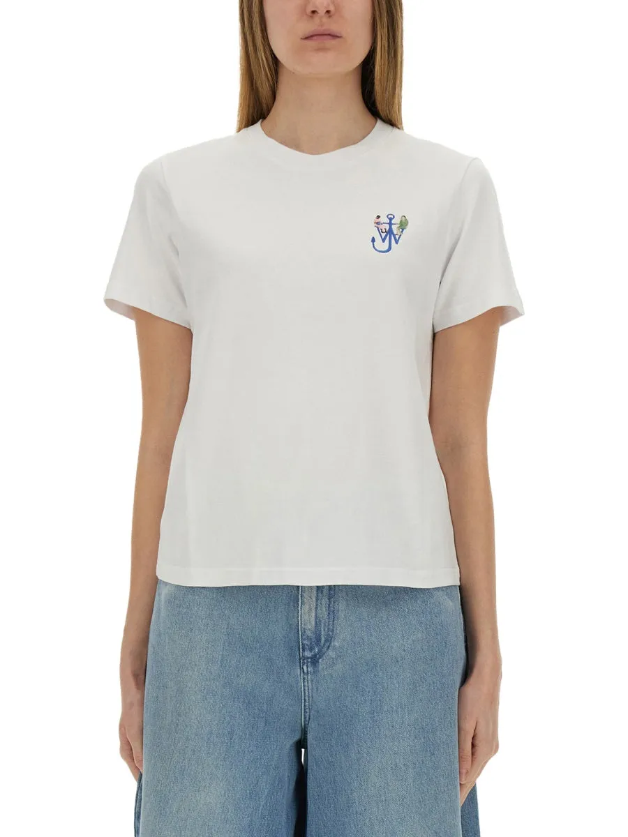 T-SHIRT WITH LOGO AND PRINT sold by Lord & Taylor