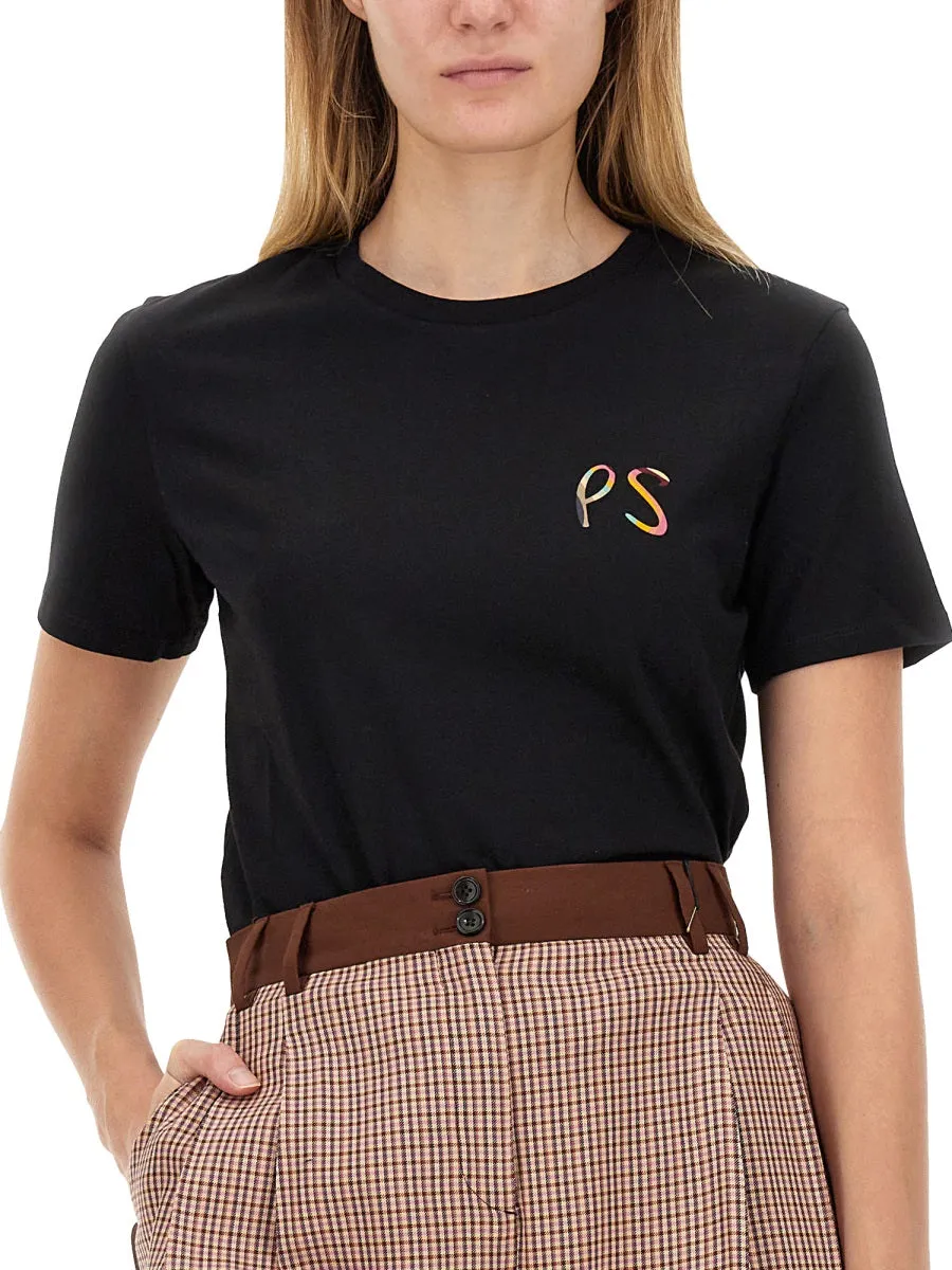 T-SHIRT WITH LOGO sold by Lord & Taylor product image thumbnail 4
