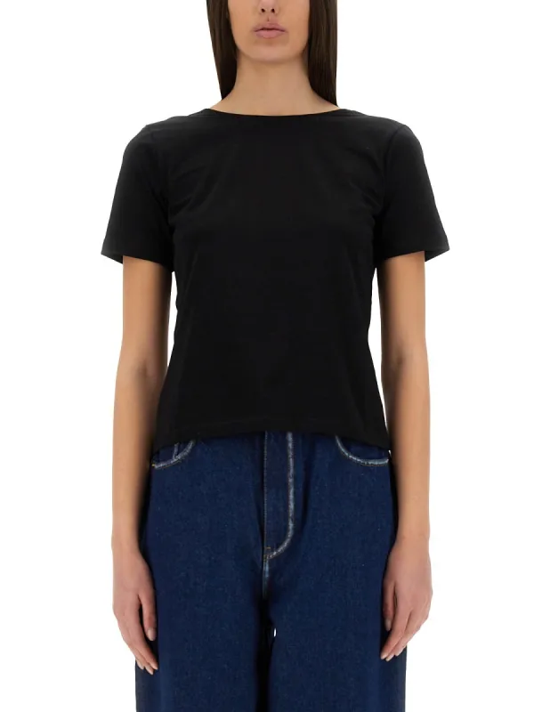 T-SHIRT WITH BACK NECKLINE sold by Lord & Taylor