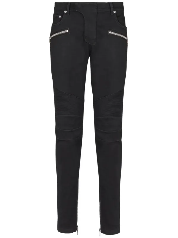 DENIM BIKER JEANS sold by Lord & Taylor
