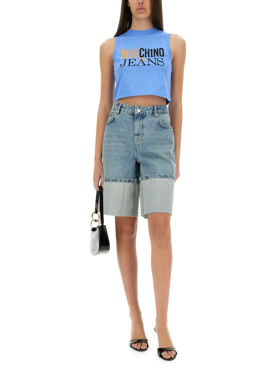 DENIM BERMUDA SHORTS sold by Lord & Taylor product image thumbnail 2