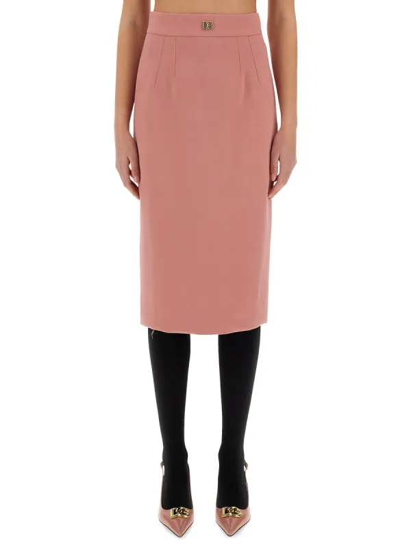 DG LOGO LONGUETTE PENCIL SKIRT sold by Lord & Taylor