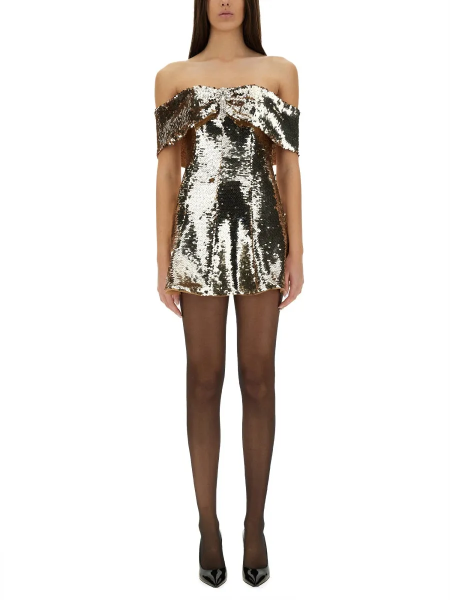 MINI DRESS WITH SEQUINS sold by Lord & Taylor