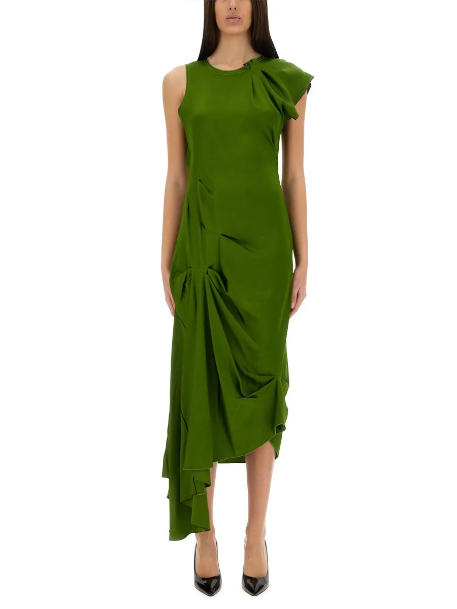 DRAPED MIDI DRESS sold by Lord & Taylor