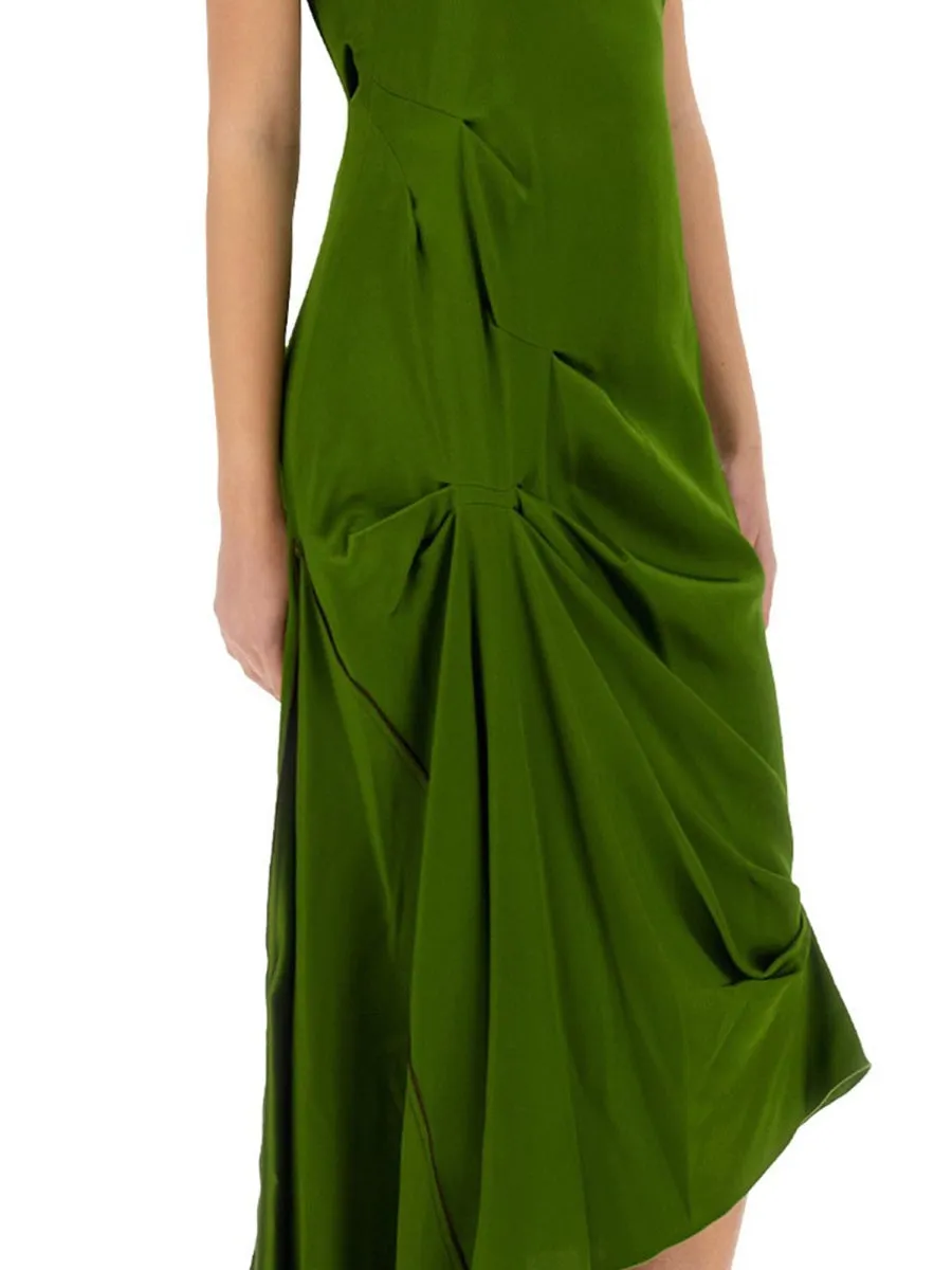 DRAPED MIDI DRESS sold by Lord & Taylor product image thumbnail 4