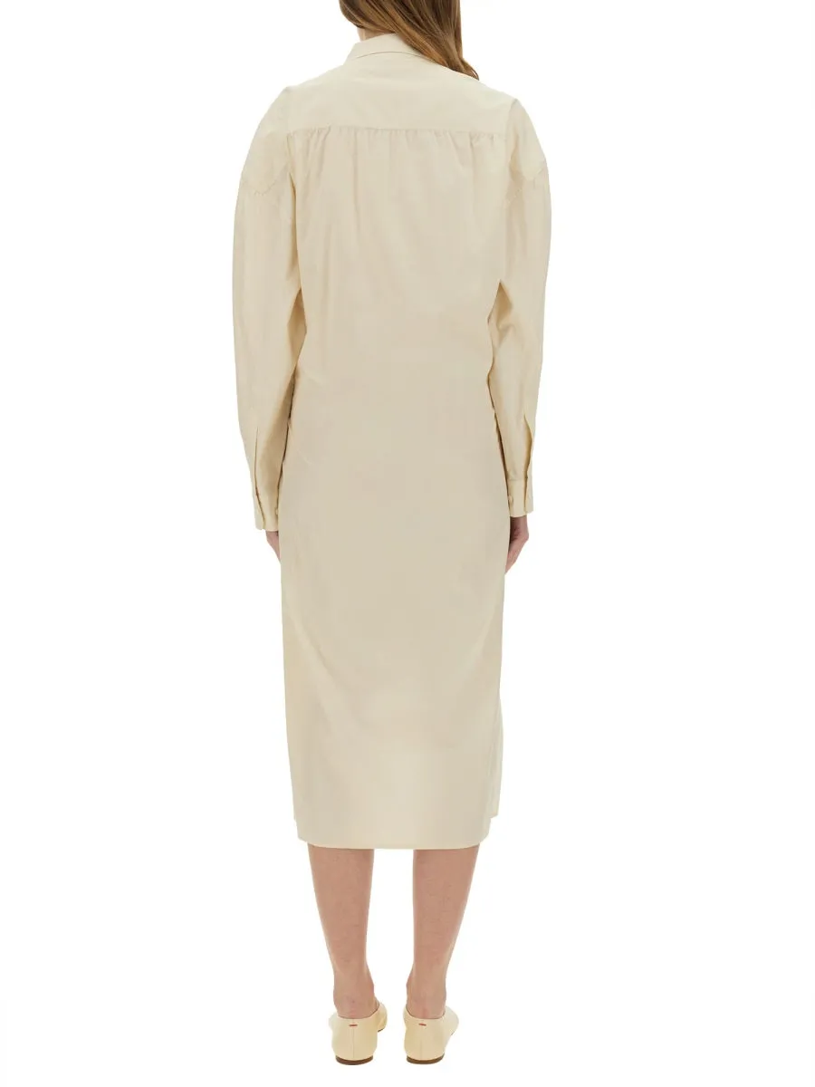 STRAIGHT COLLAR TWISTED DRESS sold by Lord & Taylor product image thumbnail 3