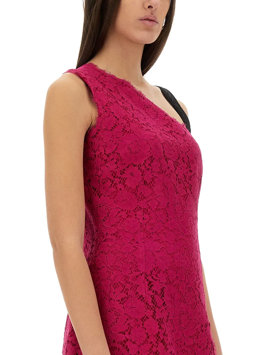 MINI DRESS WITH CORDONET LACE SLIT sold by Lord & Taylor product image thumbnail 4