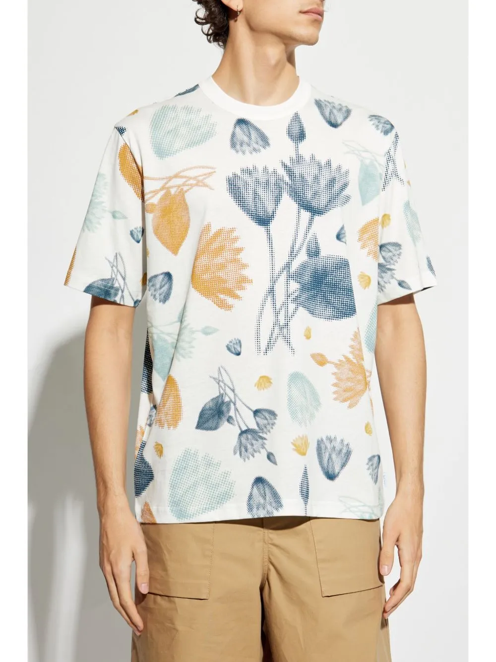 PRINTED COTTON T-SHIRT sold by Lord & Taylor product image thumbnail 4