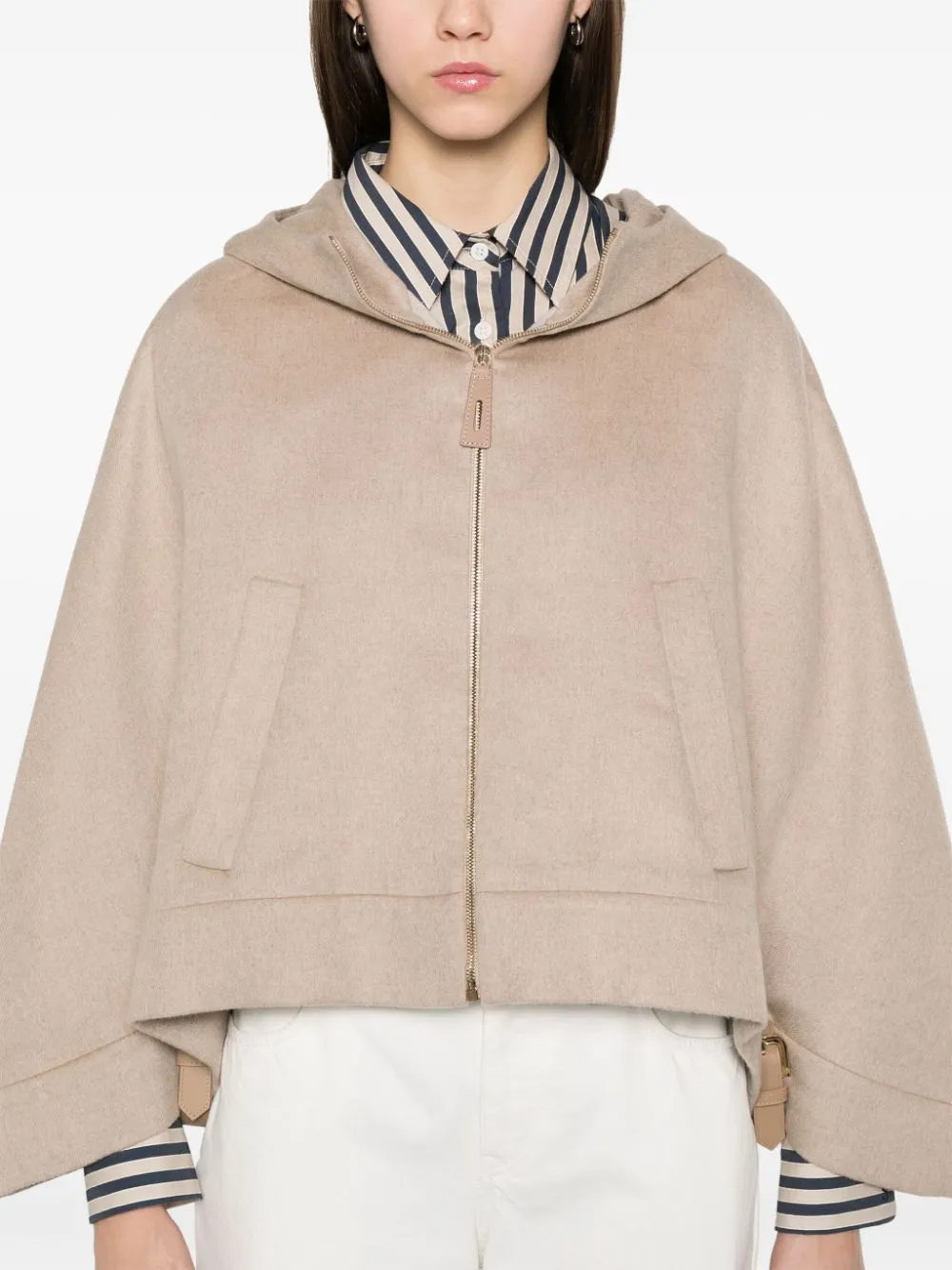 WOOL HOODED CAPE sold by Lord & Taylor product image thumbnail 3