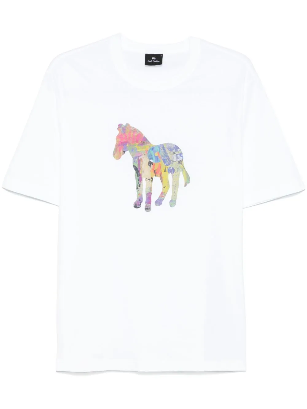 ZEBRA CRAFT COTTON T-SHIRT sold by Lord & Taylor