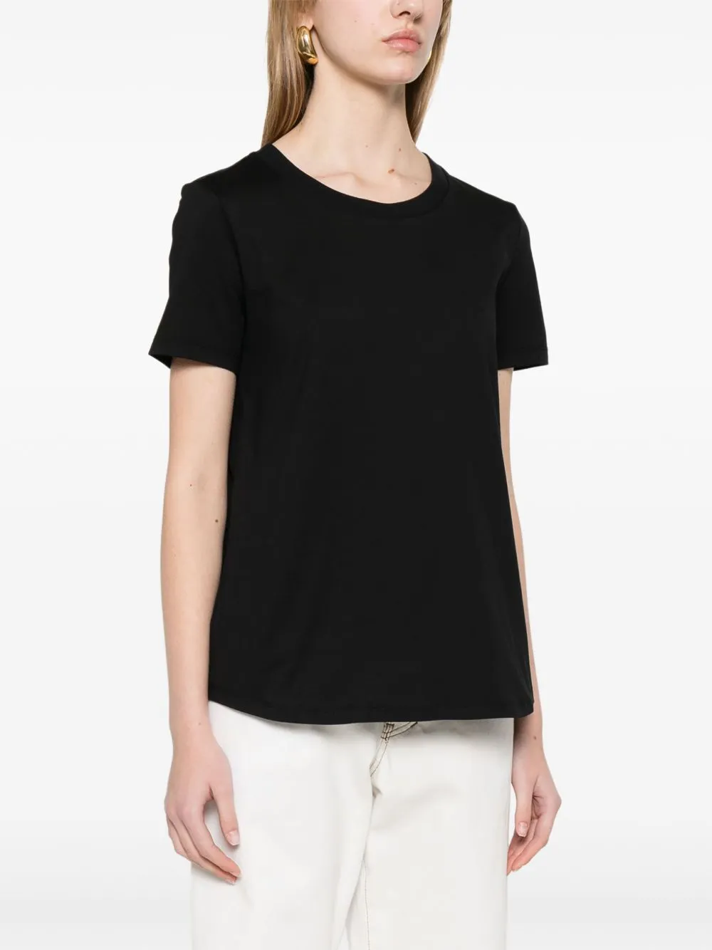 EMBROIDERED COTTON T-SHIRT sold by Lord & Taylor product image thumbnail 3